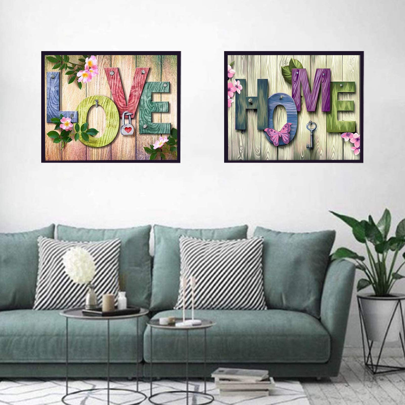 YSCOLOR Diamond Painting 5D Kit – Quadro Fai Da Te 30x40cm, Tela Con Trapano Rotondo, Inclusi Diamanti, Penna E Vassoio, Per Adulti E Bambini