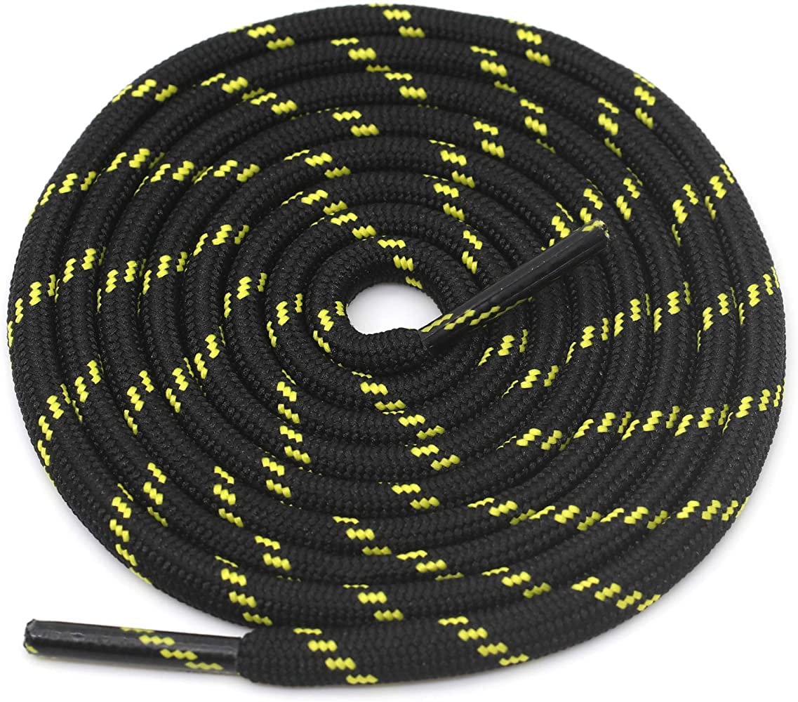 GRAH SANGRAH® (2 Pair Shoes laces 42 Colors Athletic ShoeLaces for Sport/Running Shoes Shoe Strings (120 CM, Black Yellow) (B09SGCHX8P) Amazon Price History, Amazon Price Tracker