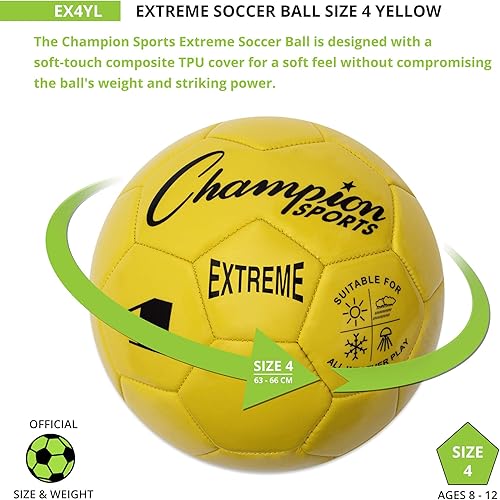 Miniatura 3 de Champion Sports Balón de fútbol Extreme Series