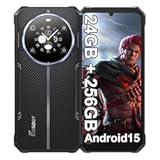 F109S Rugged Gaming Phone Unlocked 6.74”HD+1.32" Dual Screen 10600mAh Battery 24GB+256GB/2TB Android 15 Smartphone 50MP Rear Camera Waterproof Phone,/NFC/Fingerprint Cell Phones