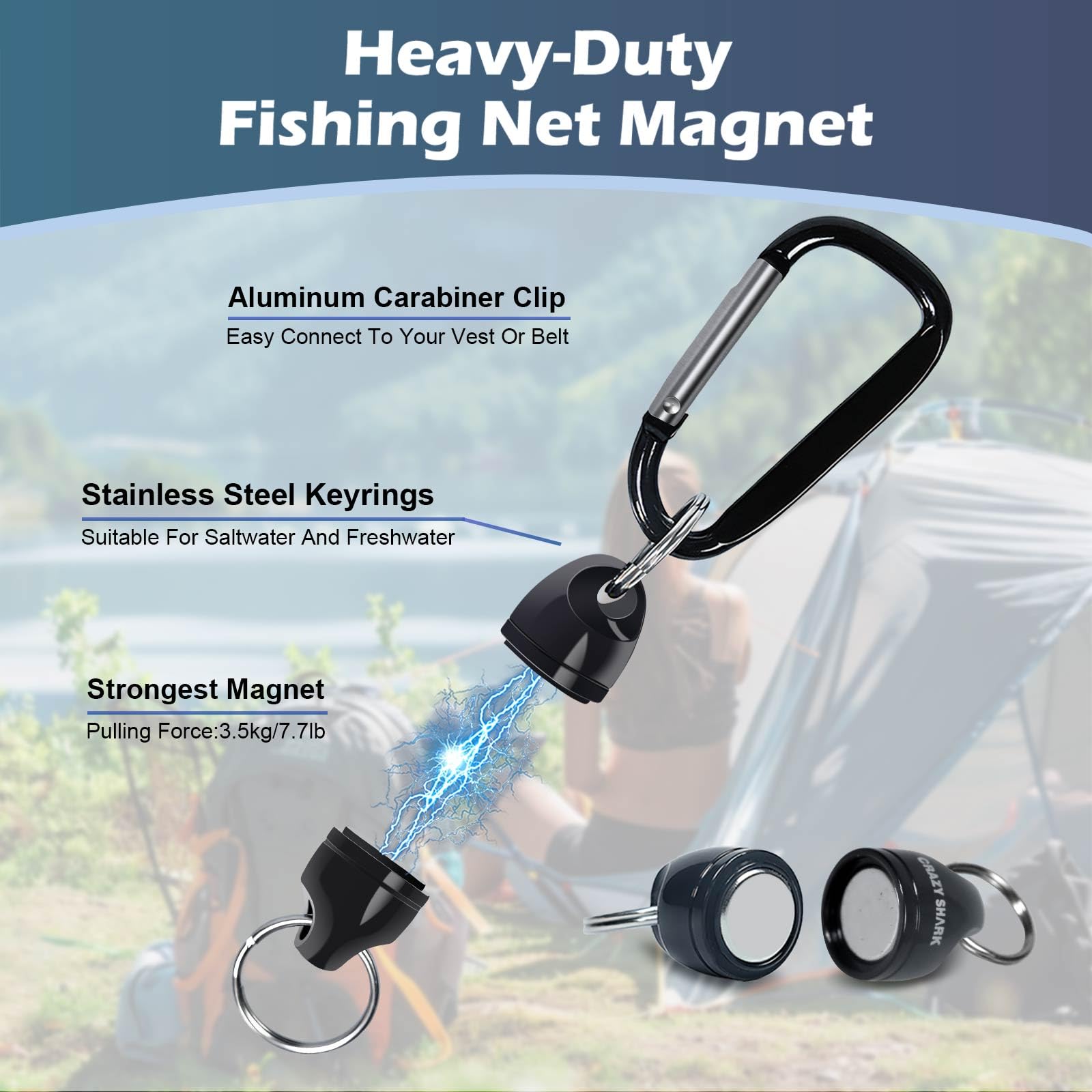 Fishing Net Magnet - Release & Retract -4
