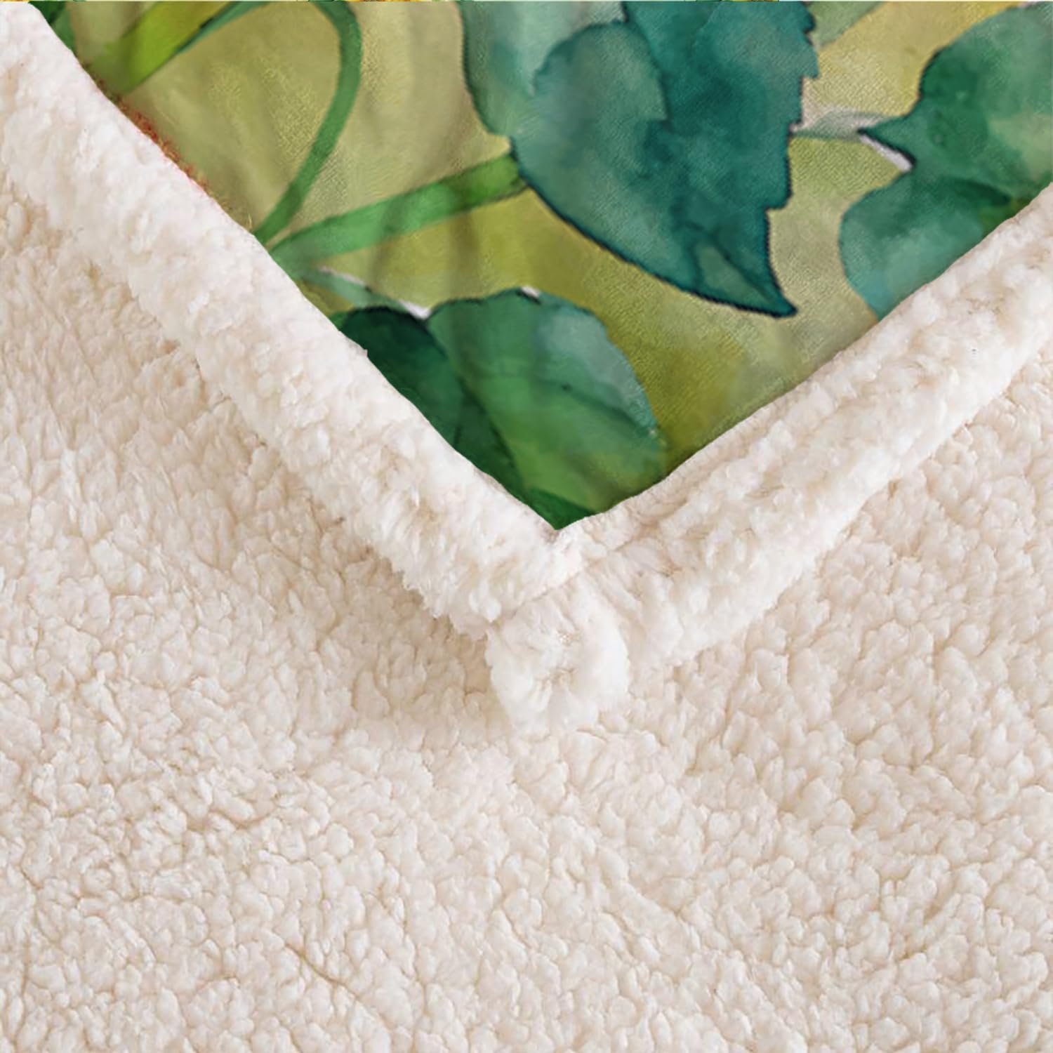 AILONEN Cartoon Frog Blanket for Boys Girls,Watercolor Sunflower Fleece Sherpa Blanket,Cute Frog Blanket for Kids,Yellow Flower Animal Frog Print Blanket for Bed Couch 59 x 47 Inches