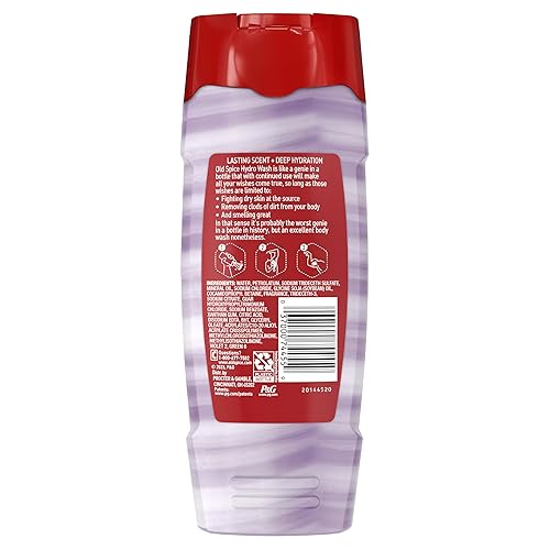 Miniatura 8 de Old Spice Gel de baño hidratante para hombres, Hydro Wash, aroma e hidratación profunda 2 en 1, ducha fresca 24/7, aroma Swagger más suave, 16 onzas