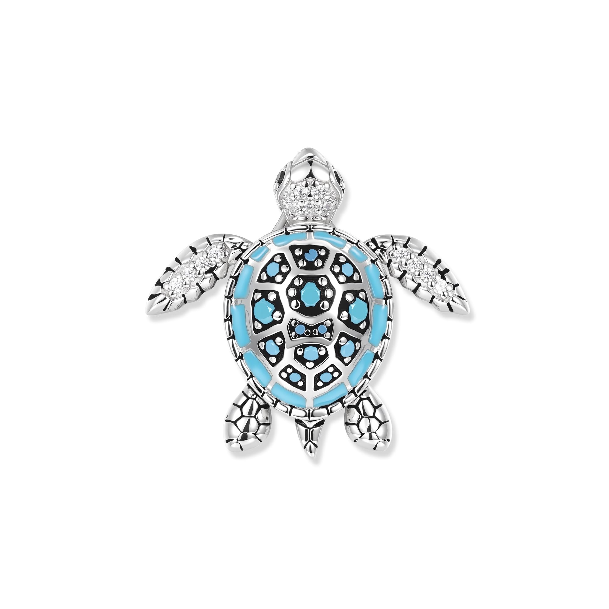 Seinerzeit FLORA & FAUNA Sheela Aqua Schildkröten Anhänger