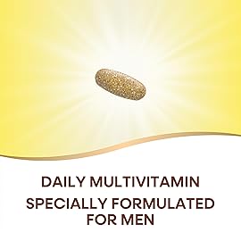 Nature\'s Way Alive! Men\'s Daily Ultra Multivitamin, High Potency Formula, Promotes Heart & Muscle Function*, with Methylated Vitamin B12, Gluten Free, 150 Tablets