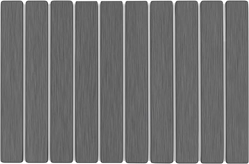 Alfombra de baño plegable de piedra de 23.6 x 15.4 in Alfombra de baño de tierra de diatomeas de secado rápido con base antideslizante de PVC