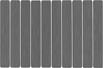 Foldable Stone Bath Mat | Quick-Dry Silica Bath Rug with PVC Anti-Slip Base | Natural Diatom Mud & Plant Fiber | Bathroom, Kitchen, Pet-Friendly Water Absorbent Mat-Grey