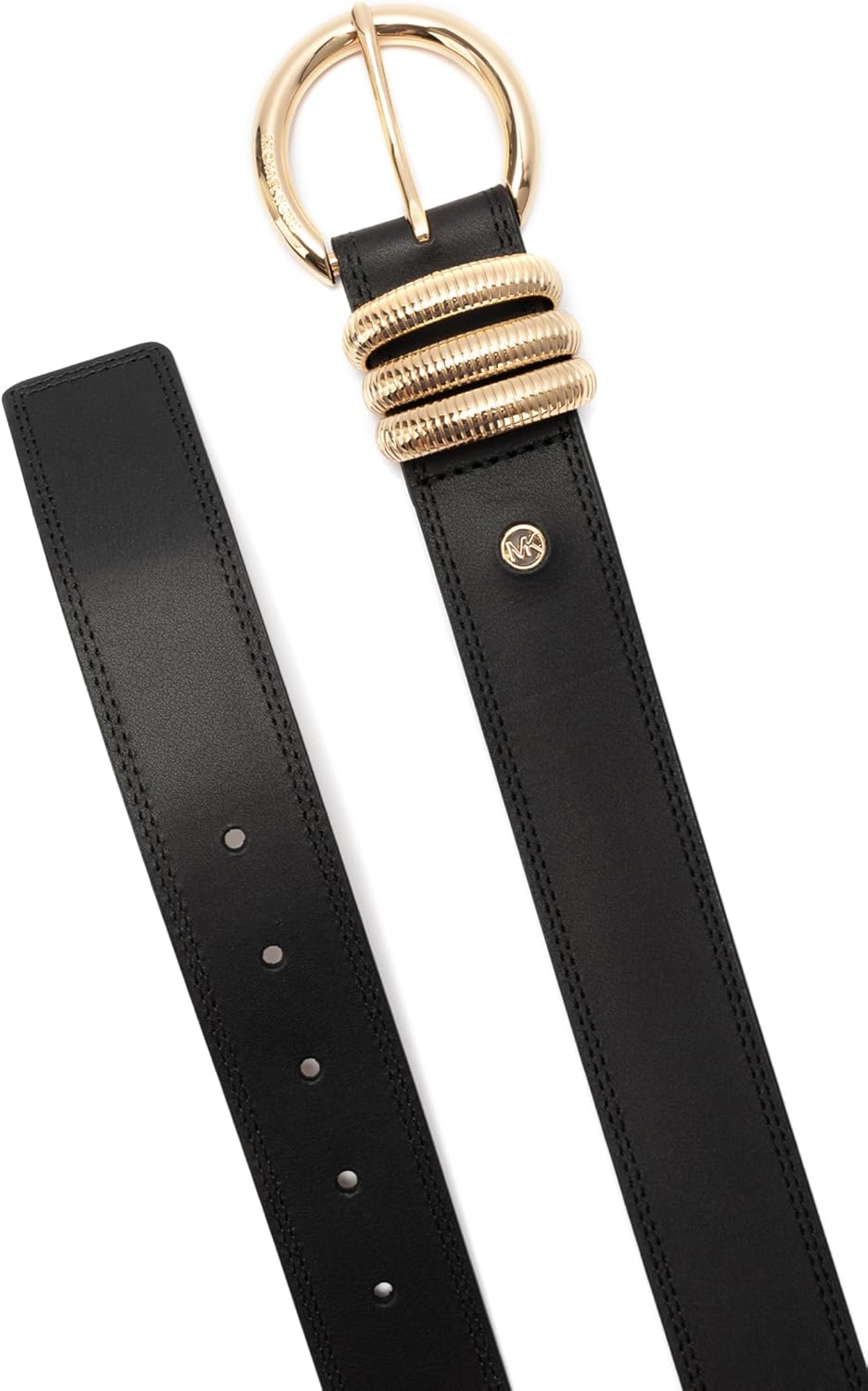 Michael Kors Womens 1.5 Inch Leather Belt, Stylish & Versatile Fashion Accessory for Everyday Wear - Image 3