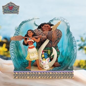 エネスコ　ENESCO ディズニー　モアナ　マウイ　フィギュア　モアナと伝説の海 Amazon.co.jp: Jim Shore Enesco ディズニー トラディショナル 6013076