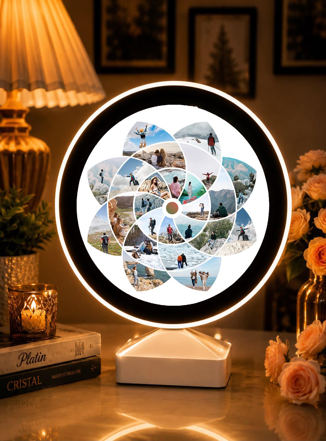 Personalized Magic Mirror Photo Frame - Custom Gift -12 Personalized Magic Mirror Photo Frame - Custom Gift -12