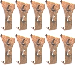 Hrtyvhin Colgadores de pared de ladrillo para marcos de fotos y luces con diseños multiusos necesarios, juego de 12 piezas