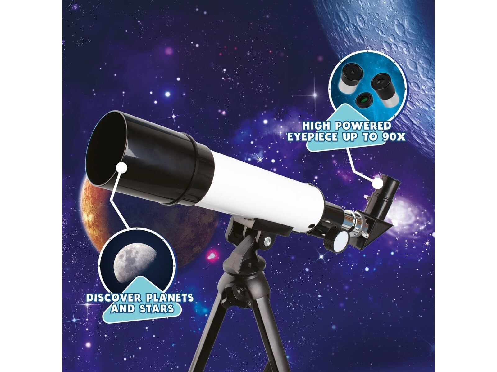 WORLD BRANDS- Telescopio - Novedad, Multicolor (1)
