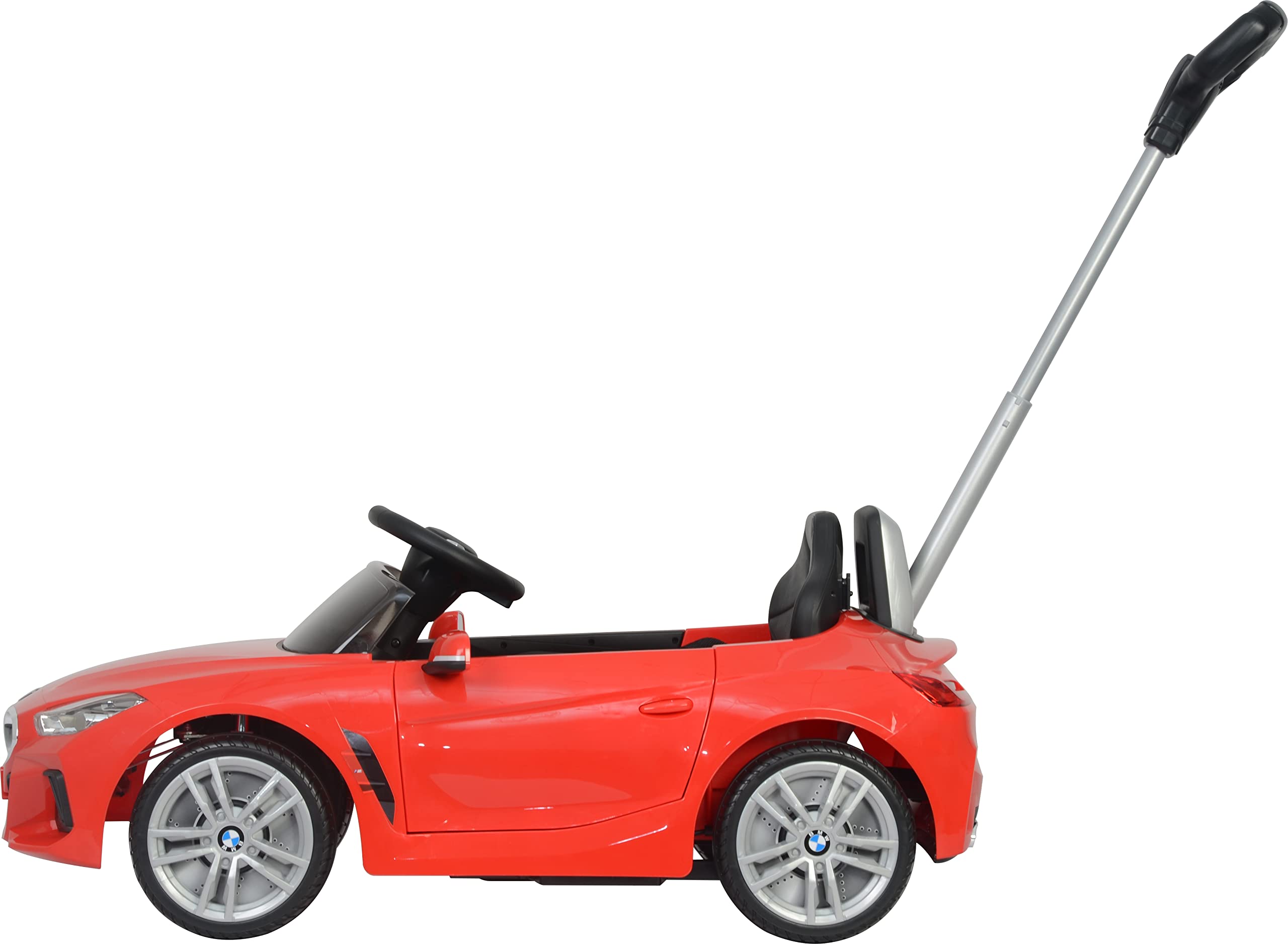 Lovely Baby Kids Ride on LB 3673H Pushcar with Handle (Red)