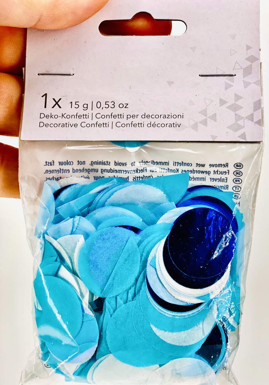 Konfetti-Set Weiß – 300 Teile, Rund, Ø 2,5 Cm, Aus Papier & Folie, Für Hochzeit, Geburtstag, Party
