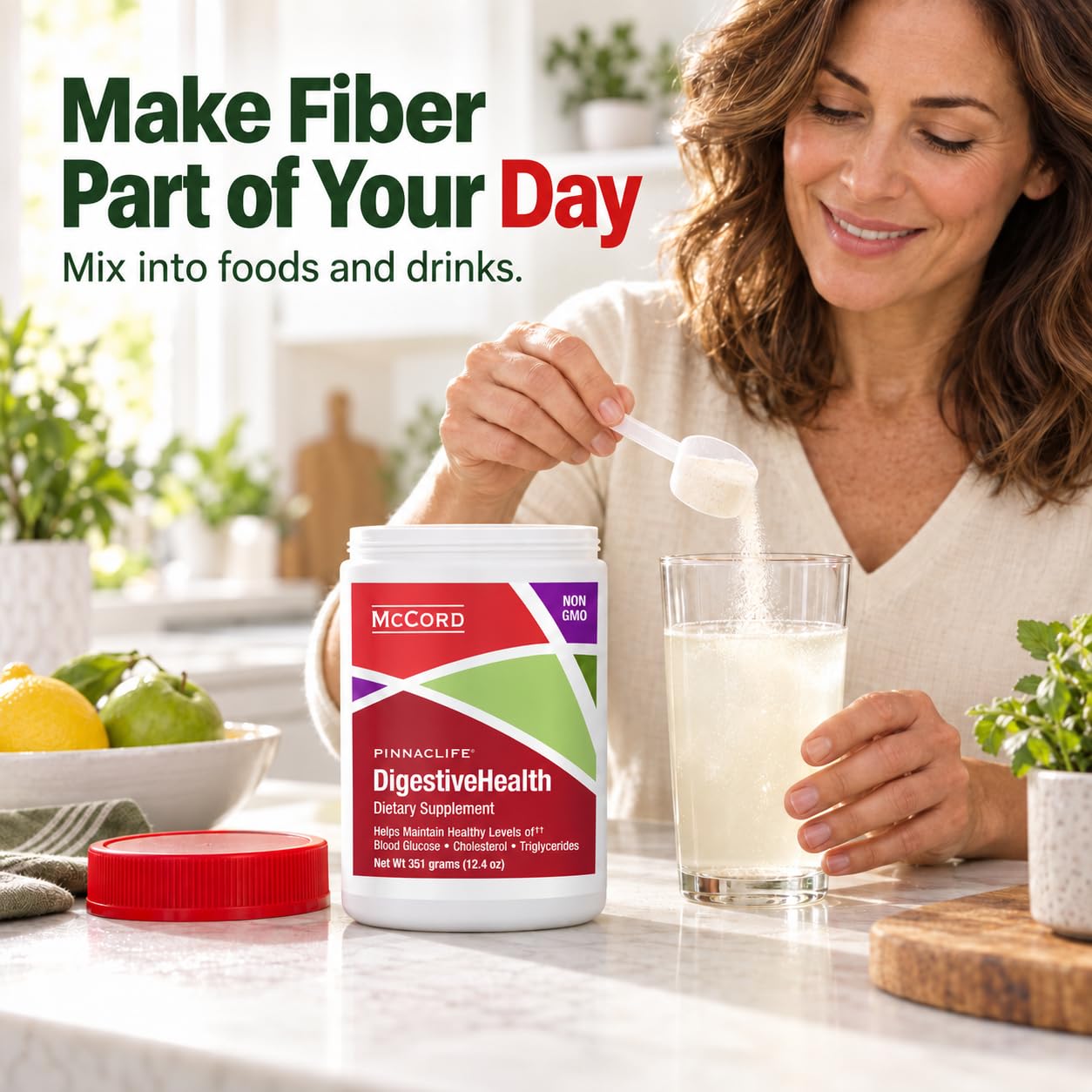 McCord Prebiotic Fiber Boost Powder for Digestive Health, Soluble Fiber — Amazon image 7