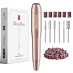 MelodySusie Pen-Shaped Portable USB Nail Drill, PC120I 20000RPM Electric Nail File with Compact Design for All Nail Care, Manicure Polishing, Shaping & Gel Removal at Home for Beginners