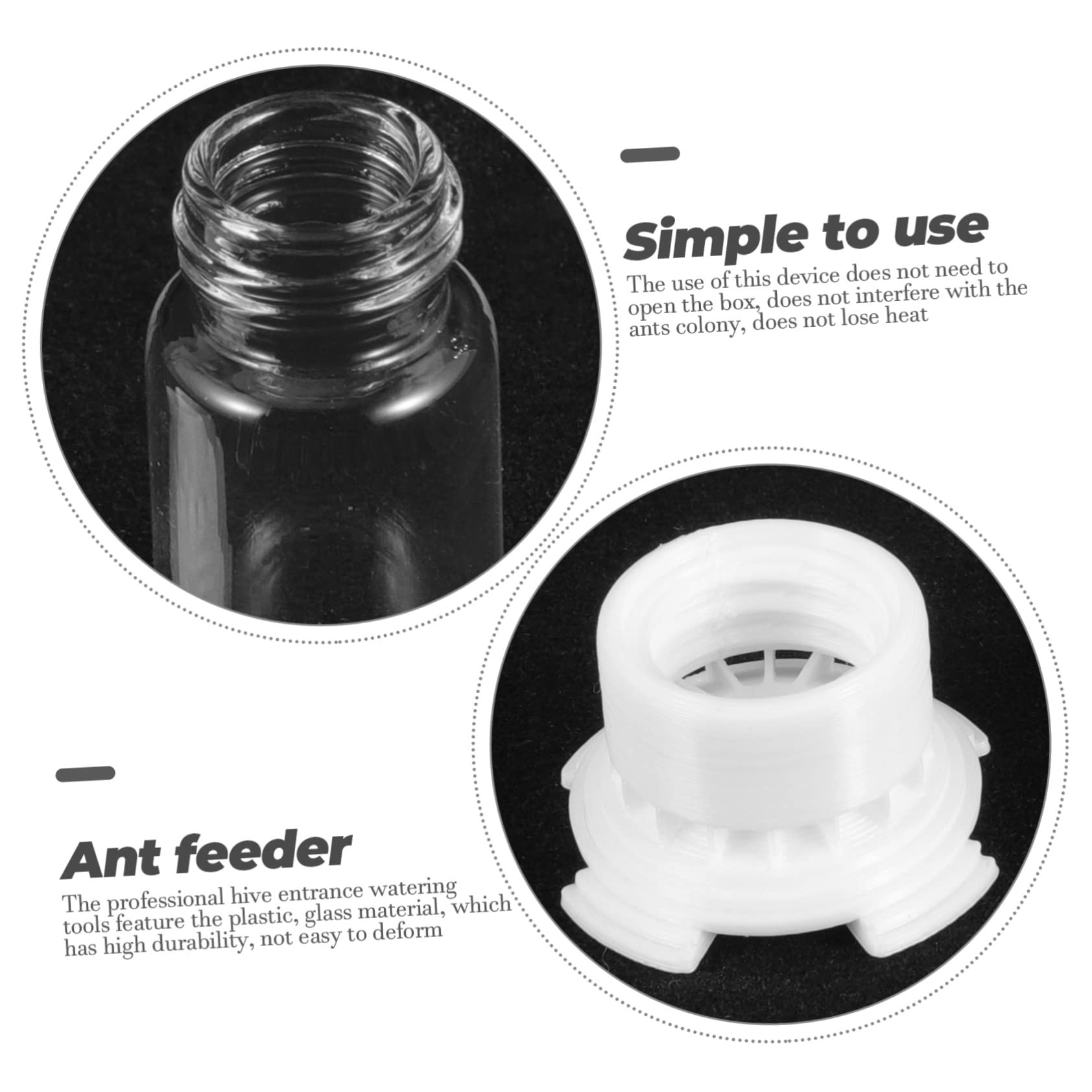 SUPVOX 10piezas Alimentador De Agua para De Dispensador De Agua para Taza De Alimentación De Plástico Resistente y Ahogamientos y Criaderos
