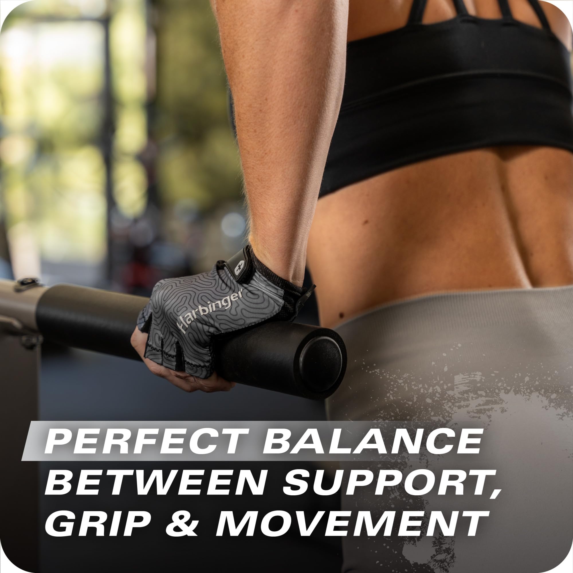 Harbinger Pro Gloves 3.0 - Guanti da allenamento ad alte prestazioni, presa migliorata, traspiranti, elastici in 4 direzioni, chiusura polso regolabile, donna