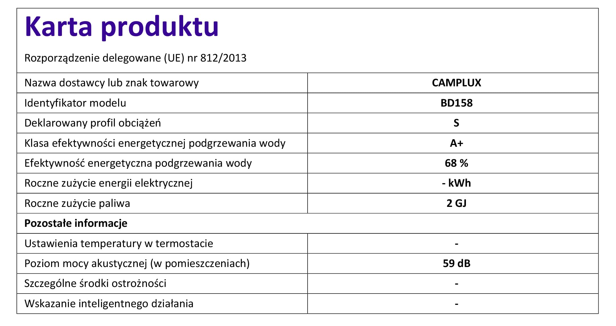 Gazowy podgrzewacz wody 6 Litrów, CAMPLUX BD158 Przepływowy podgrzewacz wody LPG z uchwytem, do prysznica kempingowego/kampera/konia myjącego, 30/37 mbar