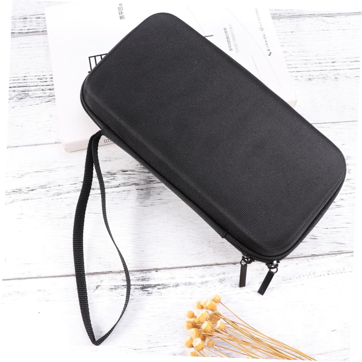 jojofuny Étui Rigide De Voyage pour Calculatrice Graphique/Ce / -89 Titanium / Hp50G - Housse De Protection en Eva avec Poche en Filet Et Sangle Élastique