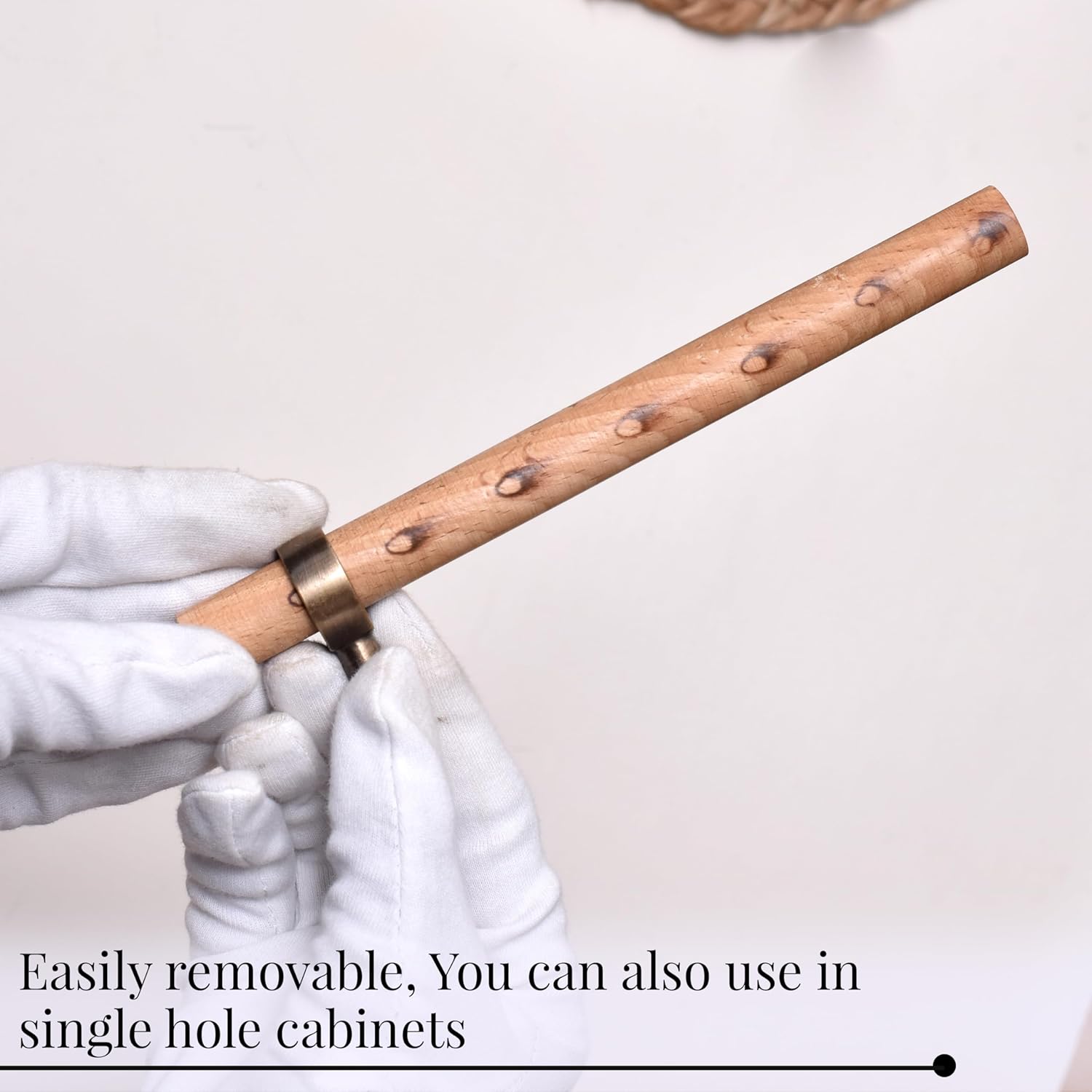 Indian Shelf 6 Pieces Adjustable Drawer Pulls- Wooden Cabinet Handles- Boho Cabinet Pulls- Adjustable Drawer Handles- Adjustable Handles- Boho Dresser Handles- T Bar Pulls for Door- Boho Pull