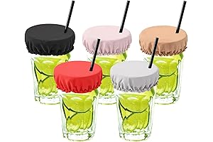 5 Pcs Drink Protectors with Straw Hole