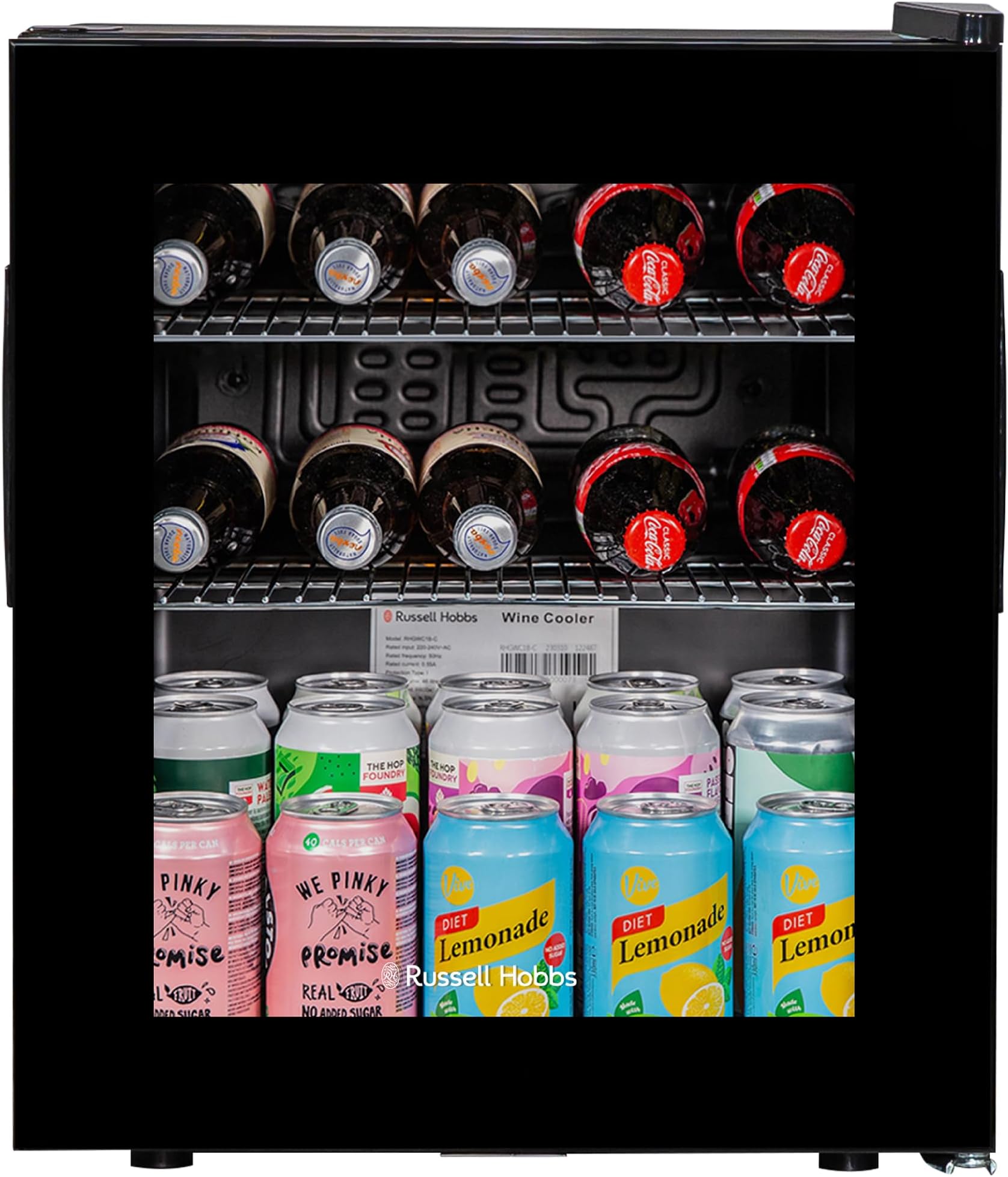 Russell Hobbs RHBI7WC1 7 Freestanding or Integrated Wine/Drinks Cooler