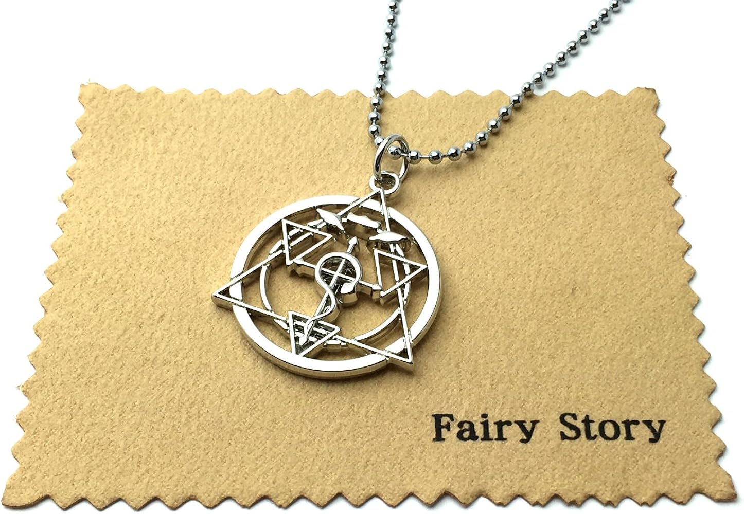 鋼の錬金術師 フラメルの紋章 ネックレス Amazon | [Fairy Story] 鋼の錬金術師 フラメルの紋章 錬成陣 モチーフ