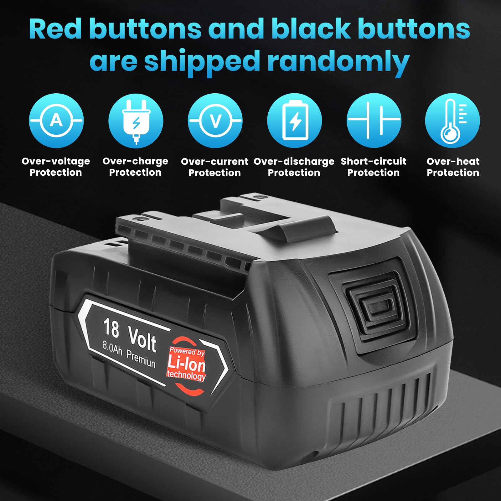 2x 8.0Ah Ersatzakku Für Bosch 18V - Power Für Deine Elektrowerkzeuge