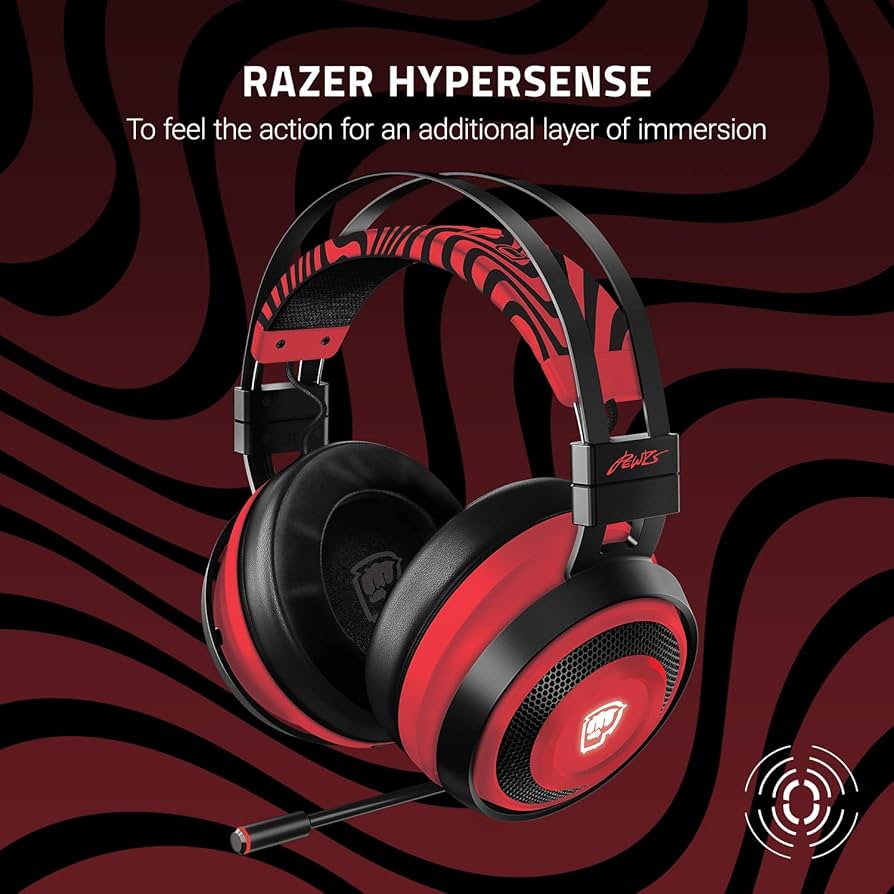 LAZER - Razer nari ultimate pew die pie モデル Razer Nari Ultimate PewDiePie Edition Wireless Gaming
