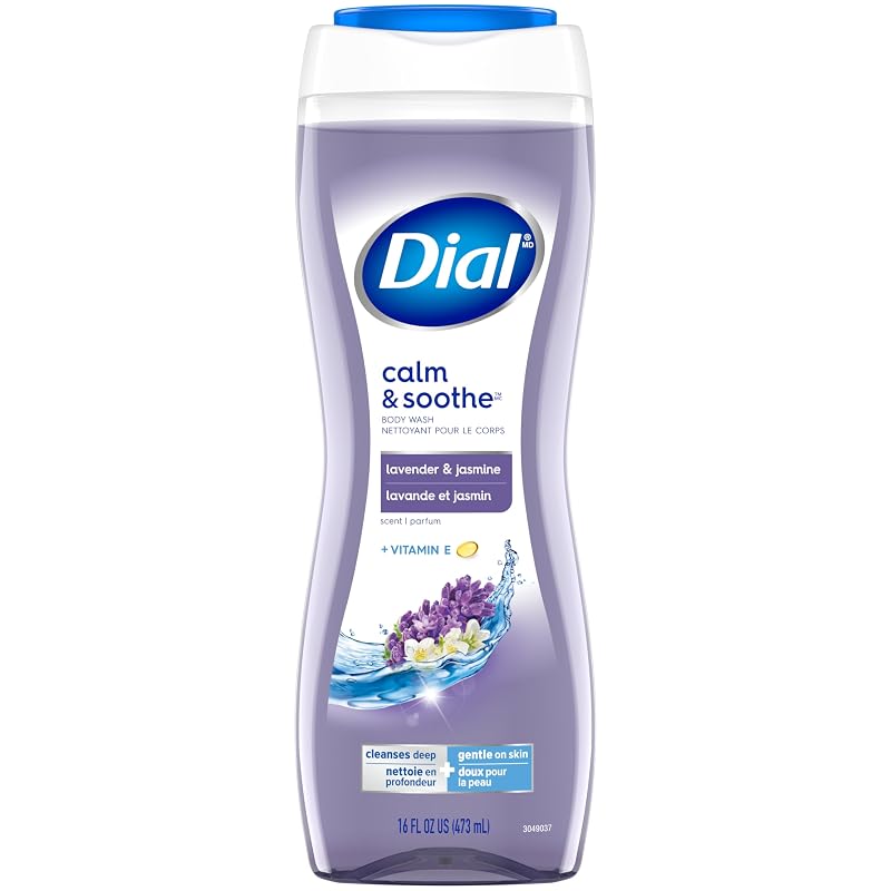 Sabonete líquido corporal Dial Lavanda e Jasmim Twilight, 473 mL
