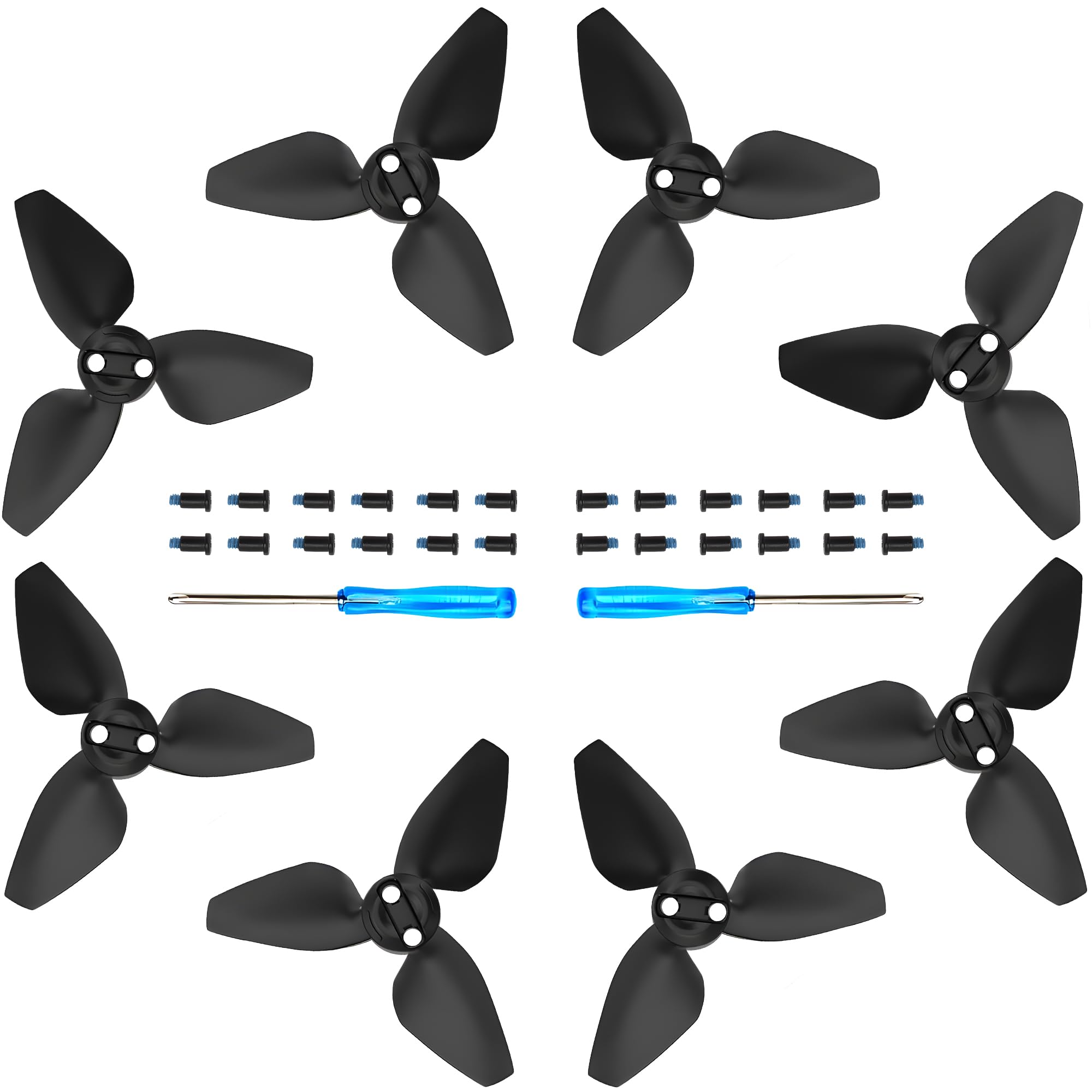 Craznick Propellers for DJI Neo Blades - 8PCS Props Quick Replacement Spare Part 2016S Low Noise Wings for DJI Neo Drone Accessories