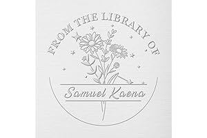 Personalized Page Embosser with Custom Design