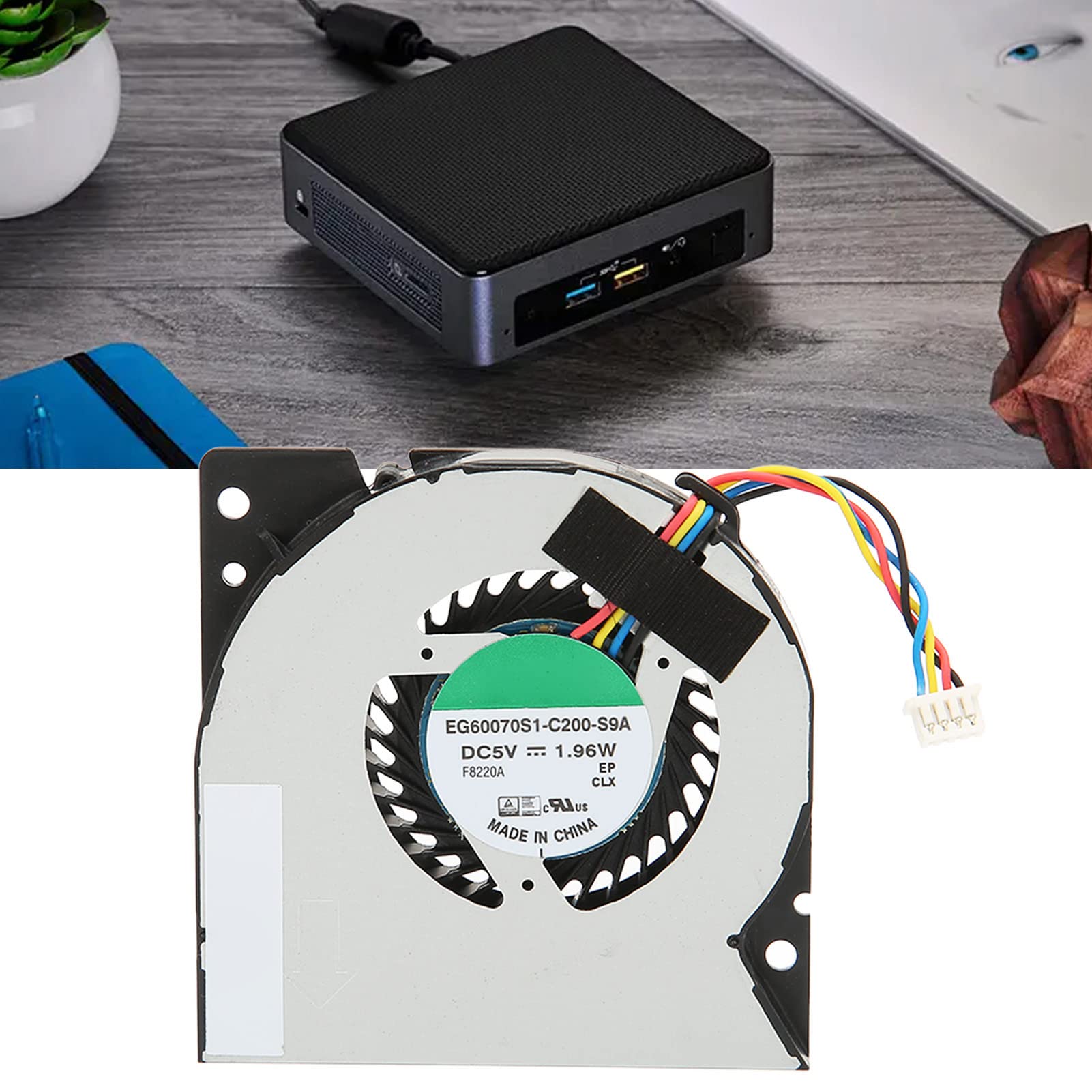 Ventilateur De Refroidissement CPU Pour NUC 11 - Remplacement Compatible NUC1PAHI50Z/70Z/30Z - Refroidissement Silencieux