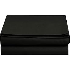 Luxury Flat Sheet on Amazon Elegant Comfort Wrinkle-Free 1500 Premier Hotel Quality 1-Piece Flat Sheet, King Size, Purple