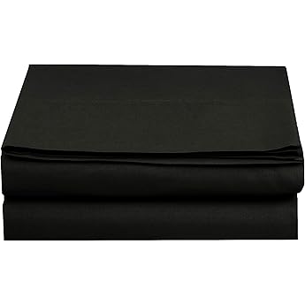 Luxury Flat Sheet on Amazon Elegant Comfort Wrinkle-Free 1500 Premier Hotel Quality 1-Piece Flat Sheet, King Size, Purple