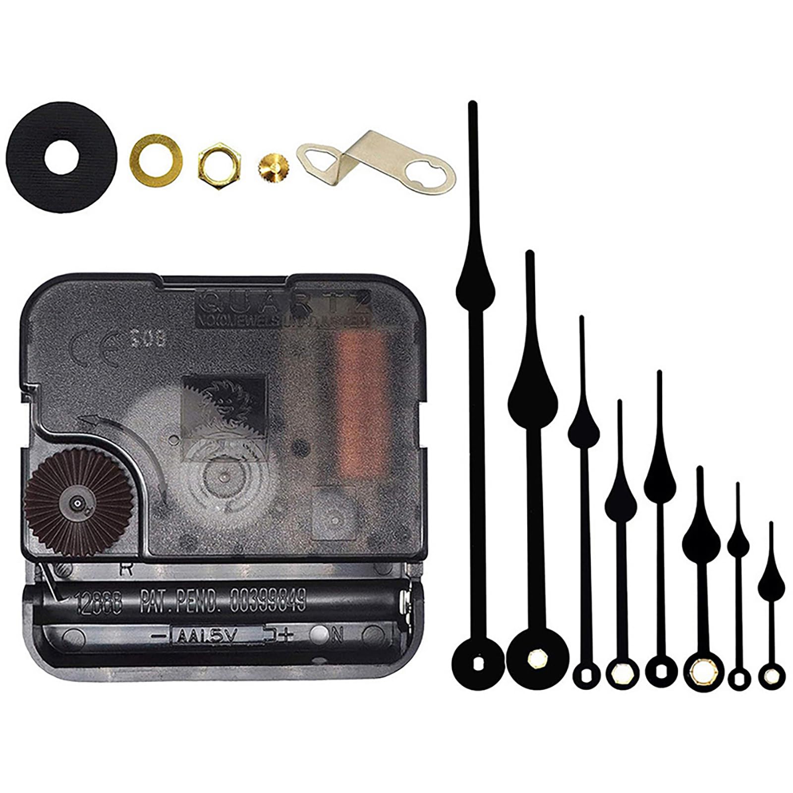 Nucelit Highs Torqued Long Shaft Clock Movement Mechanism Diys Clock Repair Parts Replacement Clocks Movement Part Gifts Diys Repair Parts Motor