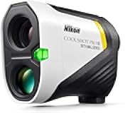 Nikon COOLSHOT PROIII STABILIZED Golf Laser Rangefinder | Waterproof 6X Monocular Optics with Hyper Read, Slope Compensation & Dual Locked ON Quake | Golf & Actual Distance Modes