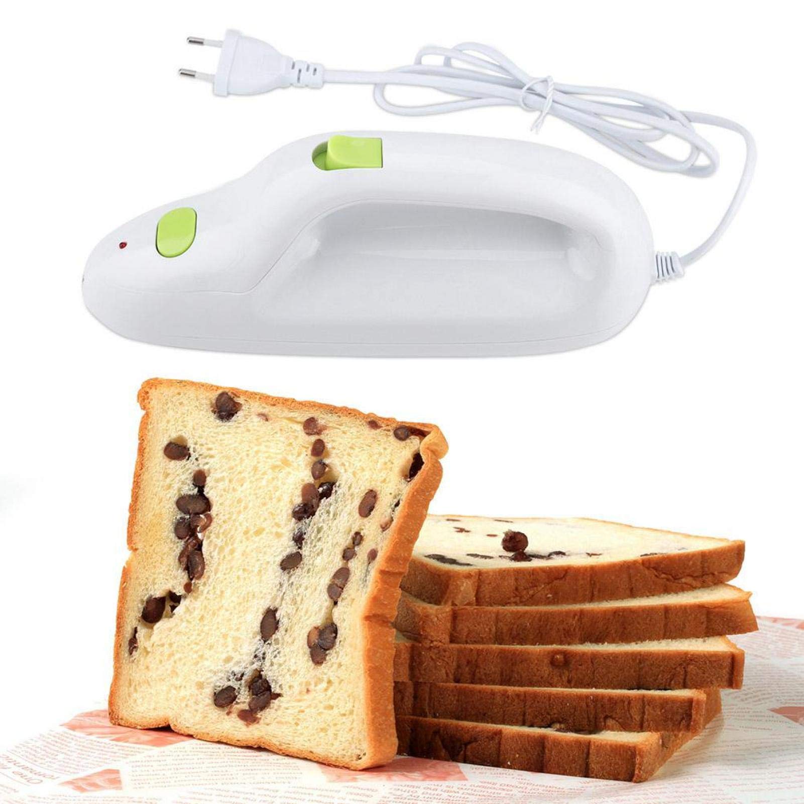 YUYTE Elektrisches Gefrorenes Fleischmesser, Elektrisches Brotmesser, Elektromesser Küche Elektrisches Messer Anzug Zum Schneiden von Fleisch Brot Käse Gemüse Und Obst
