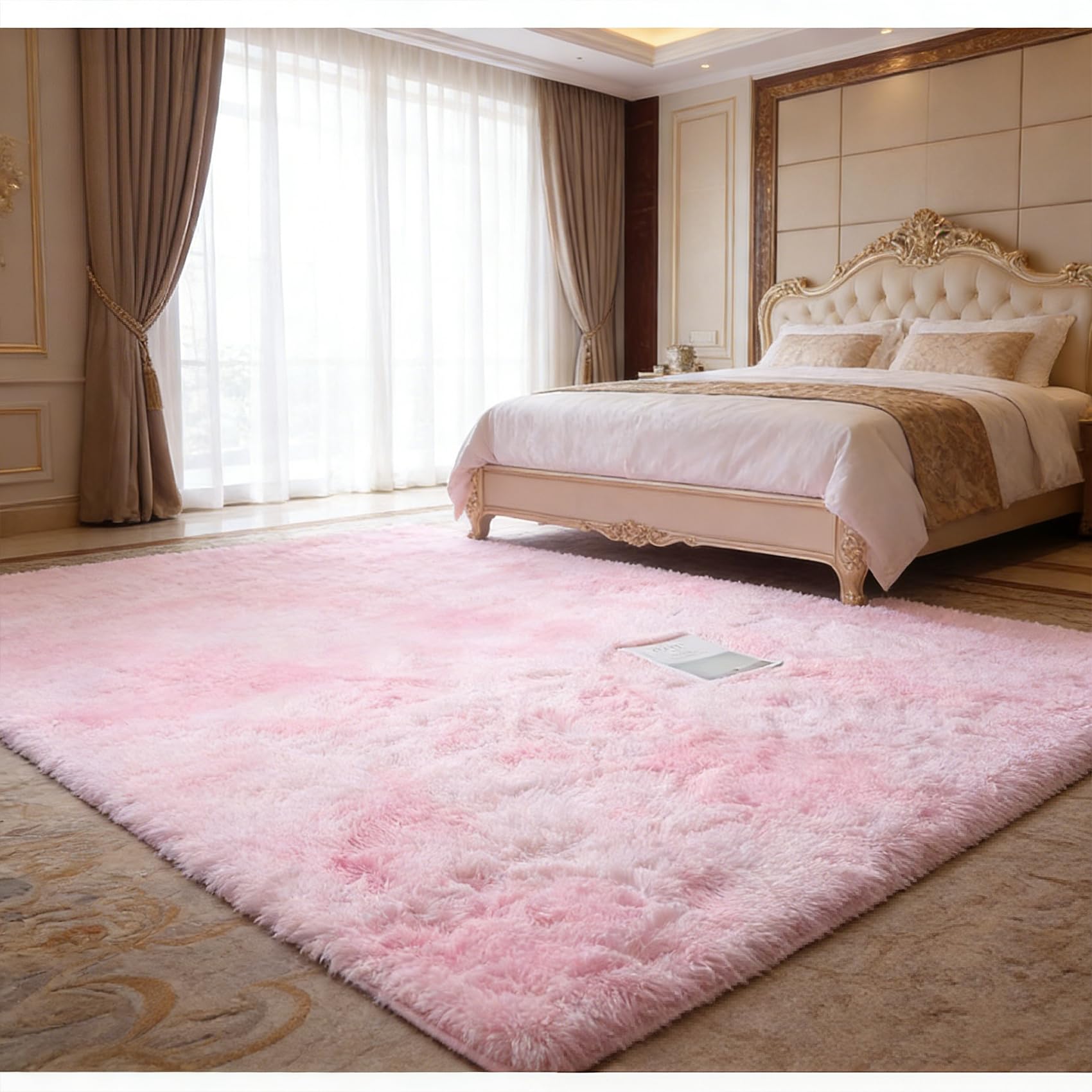 Tapis lavable et antidérapant grand format pour chambre