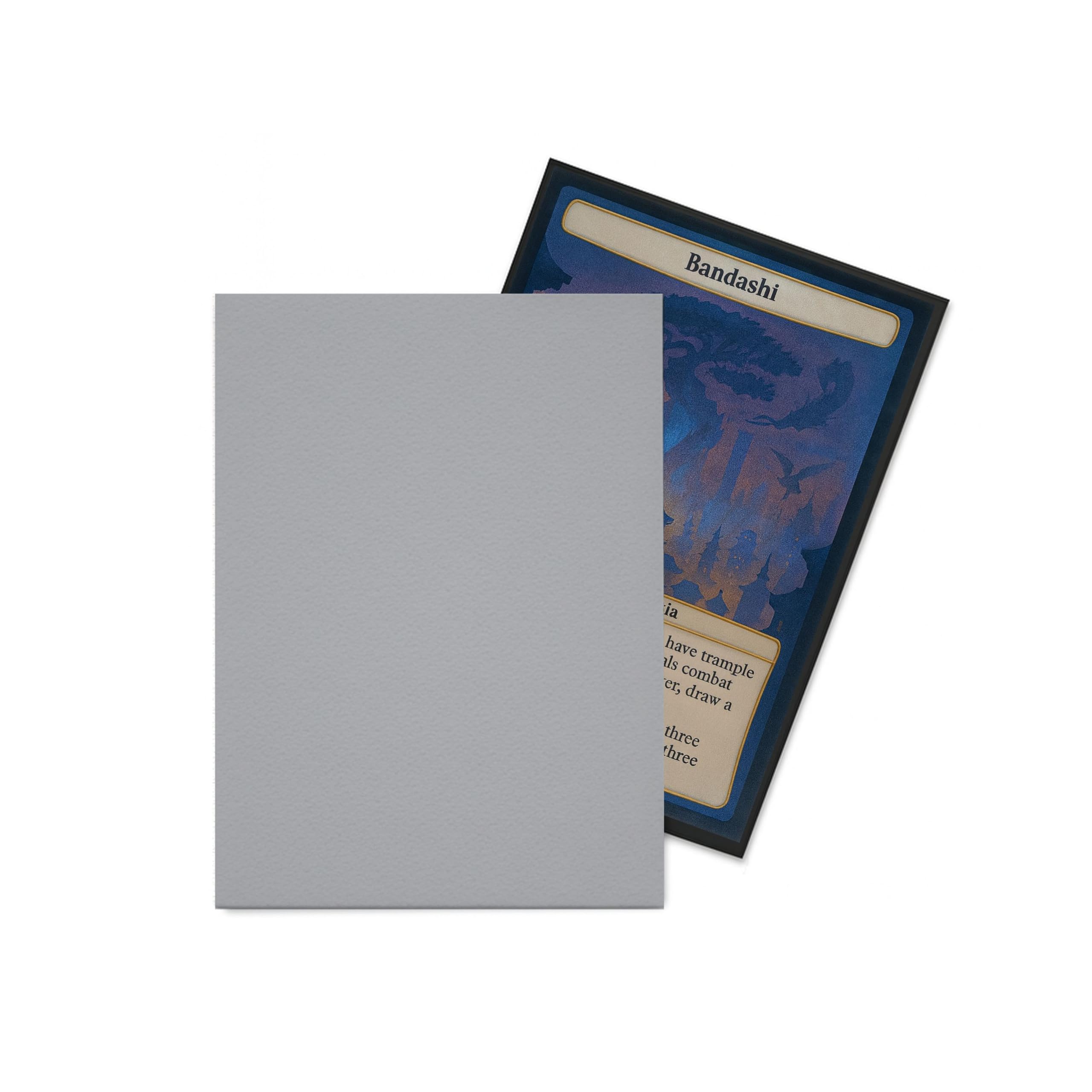 Matte Card Sleeves, 100 Pack Standard Size 66x91mm, Soft Touch, Anti-Glare Deck Protectors Compatible with Magic