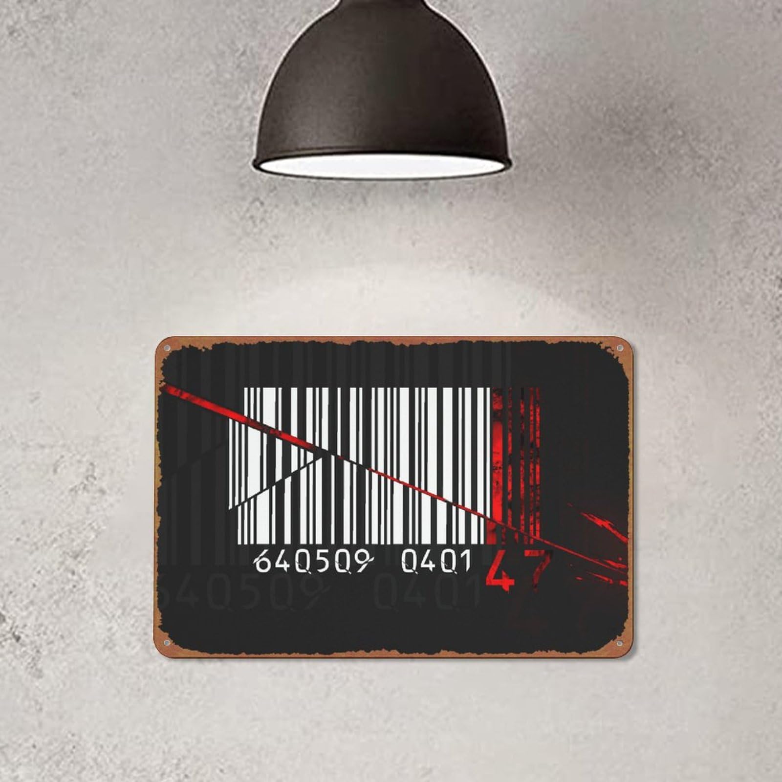 Hitman Barcode Video Game Hitman Absolution Agent 47 Movie Poster |  Desertcart Seychelles, image size:1600x1600