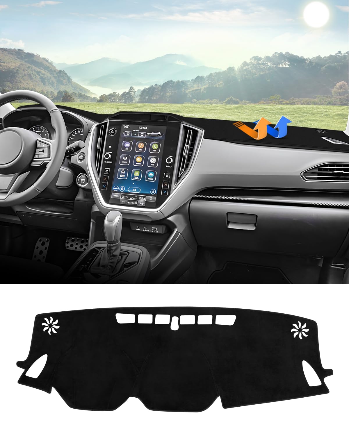 Photo 1 of Autorder Dashboard Cover for 2024-2026 Subaru Crosstrek
