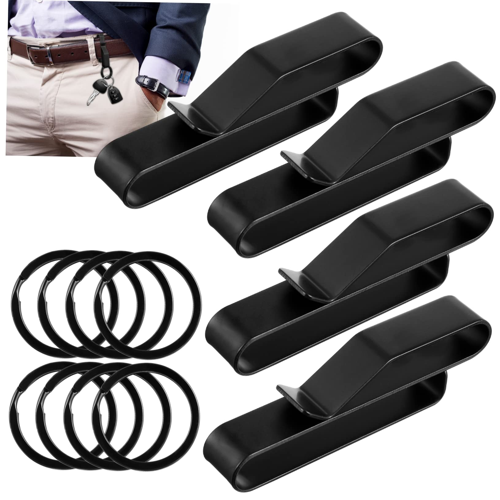 Porte clé acier inoxydable pour activités extérieur et rando - 8