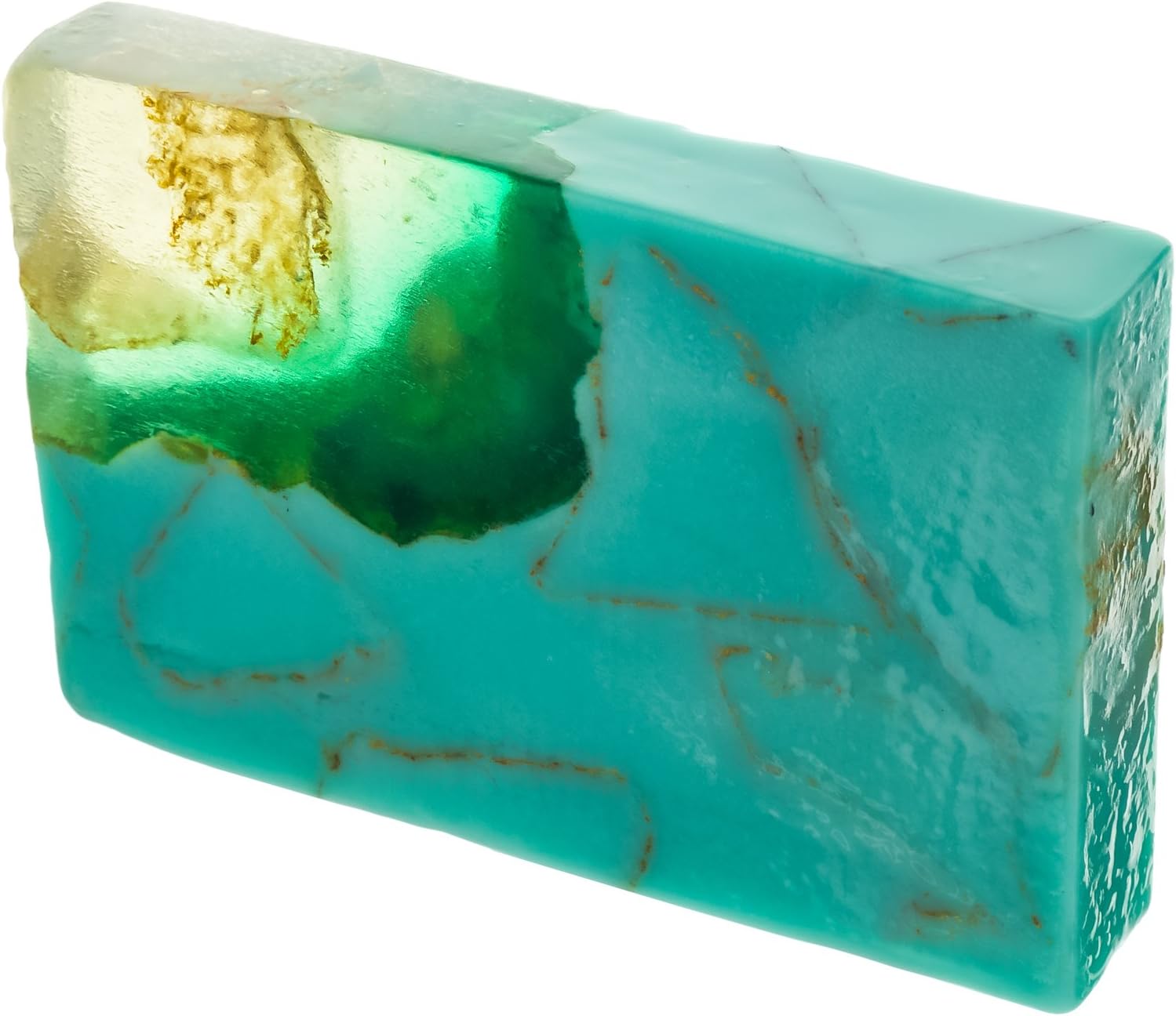 Handmade Organic All Natural Soap Bar for All Skin Types with Essential Oils - Gingko Green Tea Scented - 5 ounces