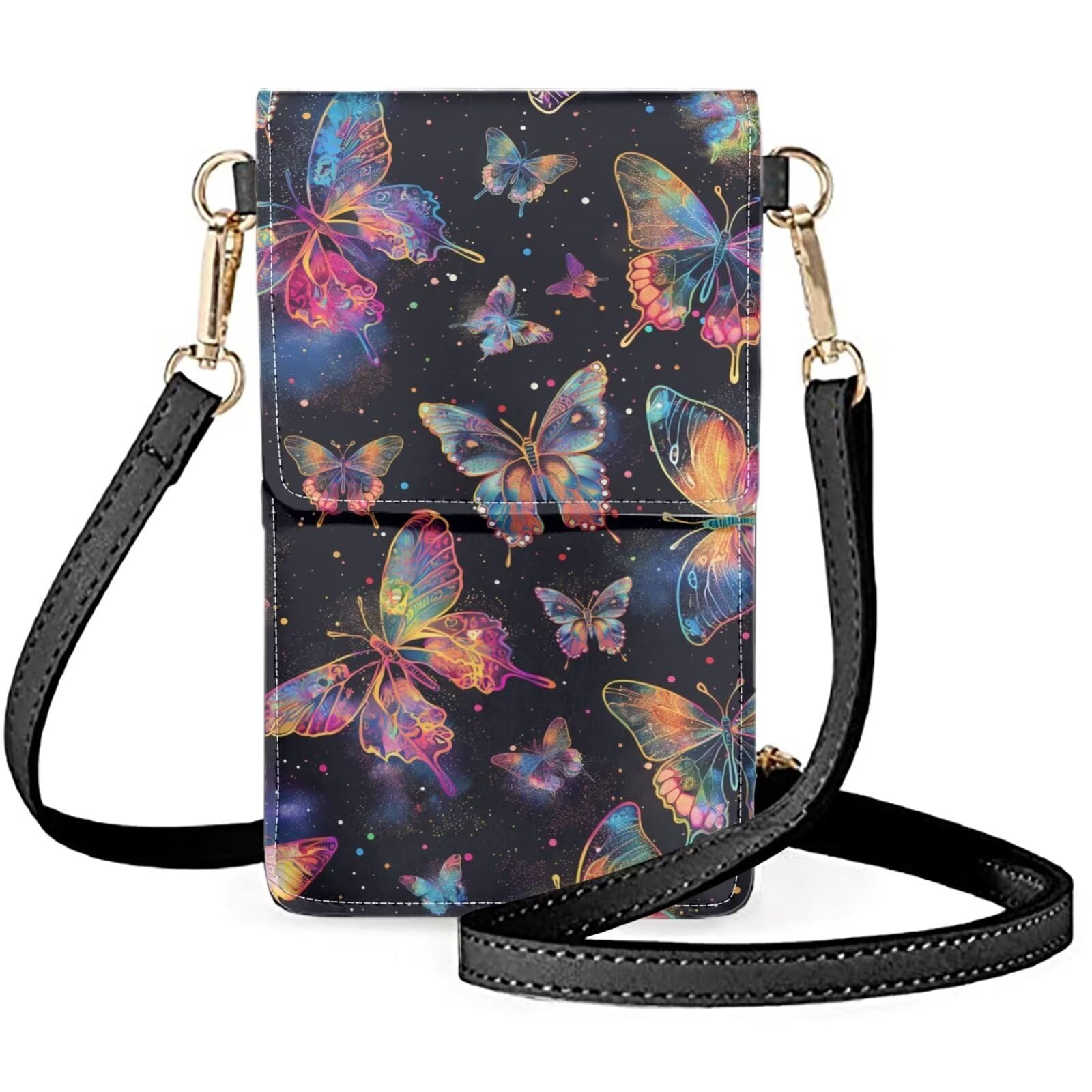 AZULCUSTO Small Crossbody Bags for Women Cell Phone Purse Leather Shoulder Handbags Medium Size