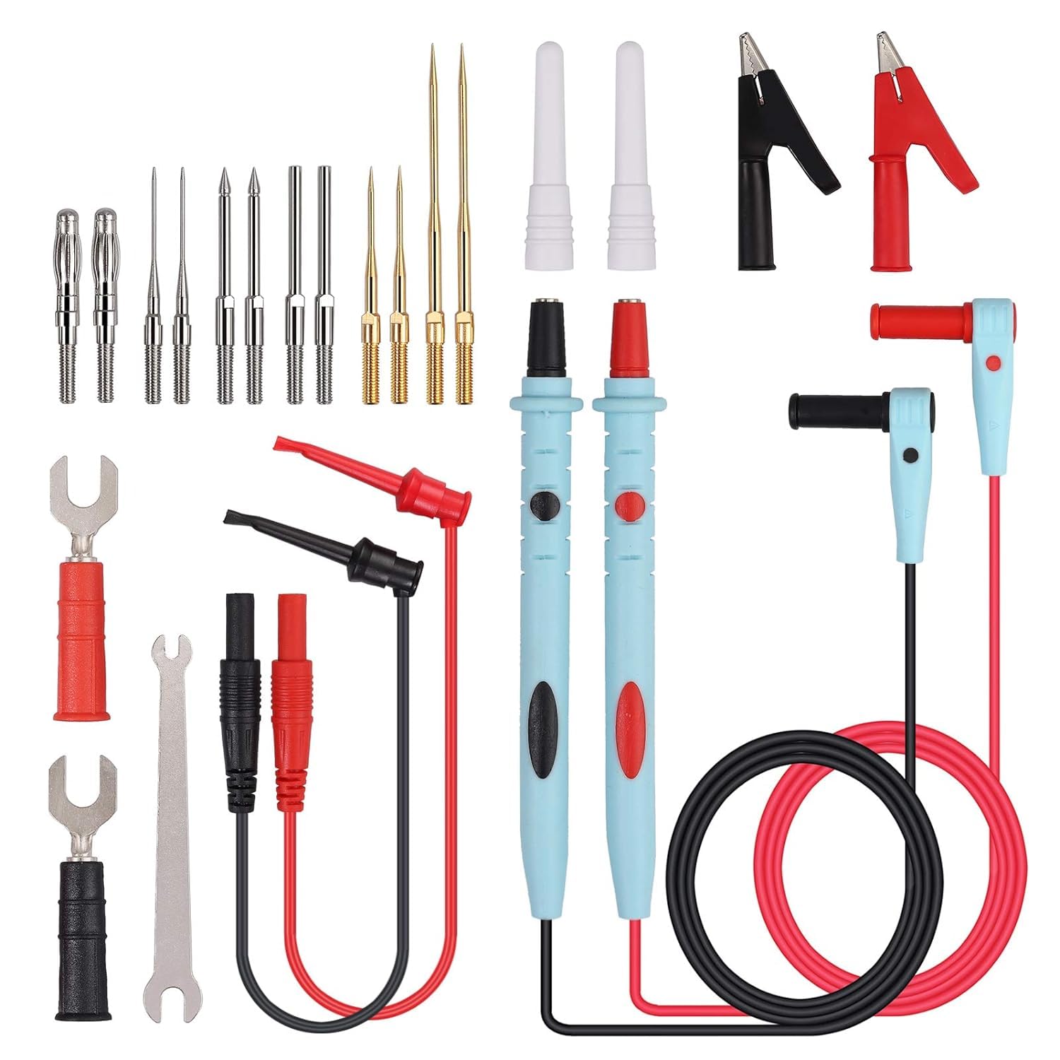 Cleqee 4pcs Automotive Back Probe Pins Multimeter Wire Piercing Test | Seychelles