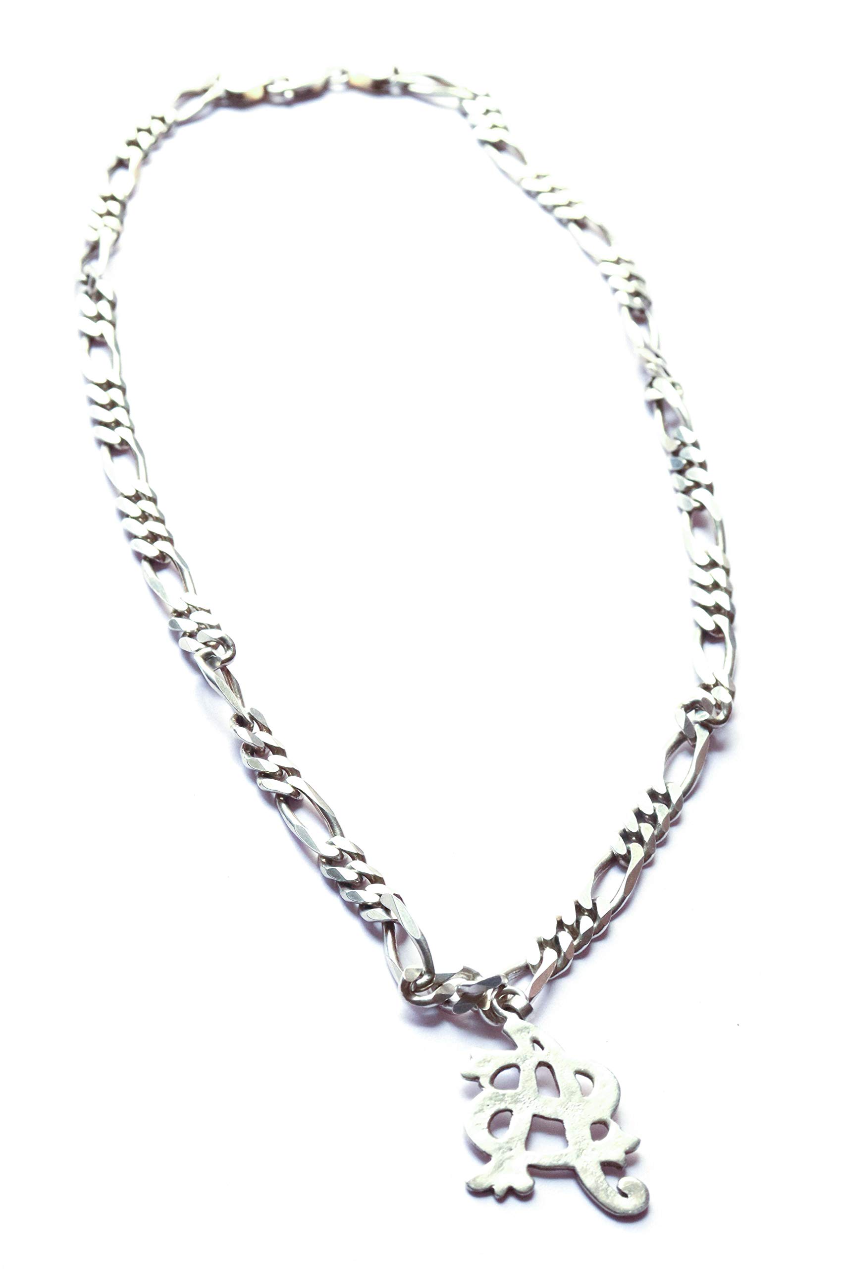 Ritu's Jewel Empire 999 Silver Customised Logo with 925 Silver Chain Size 18"