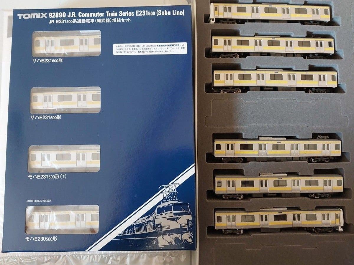 【10両】TOMIX E231系500番台通勤電車 総武線 TOMIX】E231系500番代 中央•総武線各駅停車（更新車）2024年3月