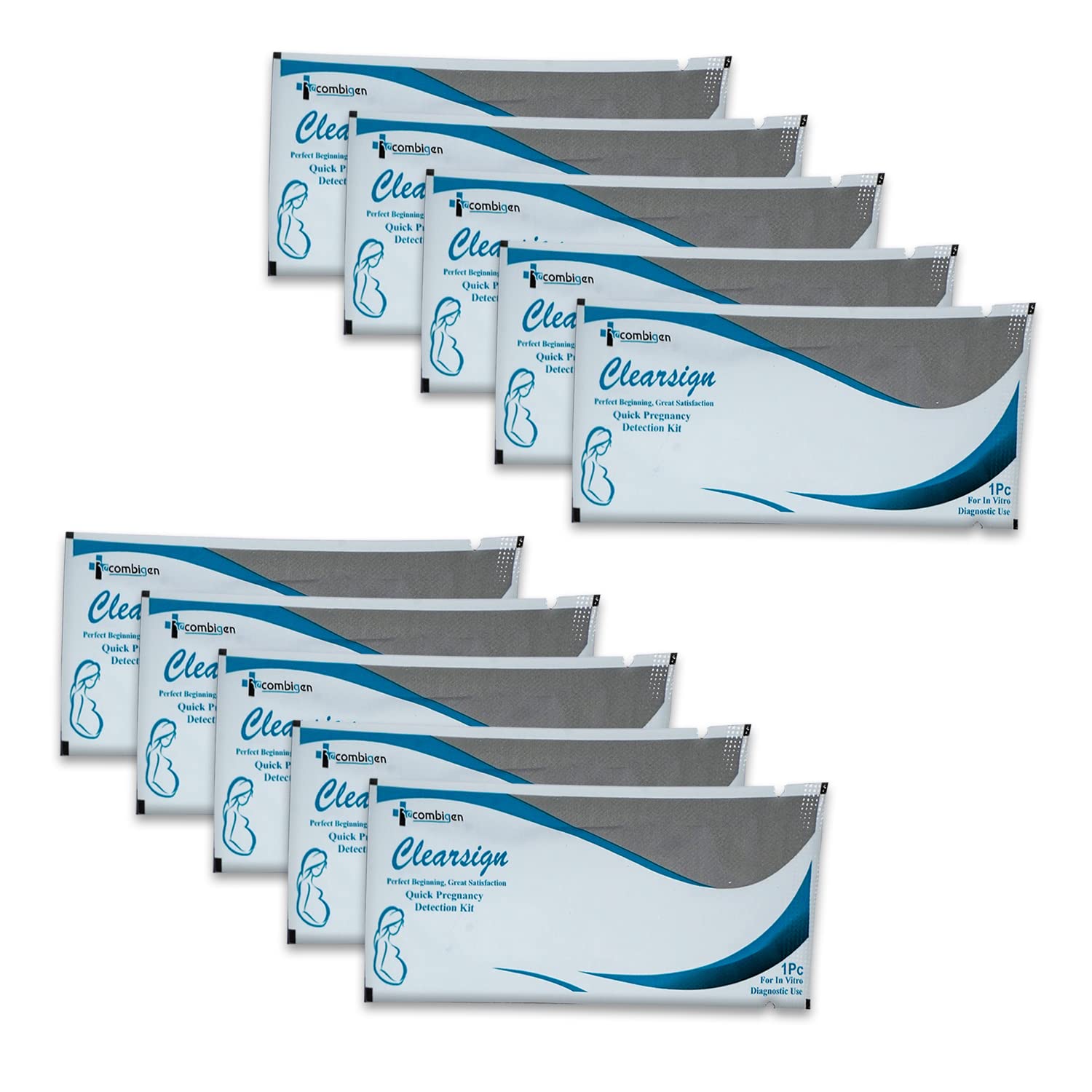 Recombigen Urine Pregnancy Test Strips |Pack of 10| (B0B2WW6YD9) Amazon Price History, Amazon Price Tracker
